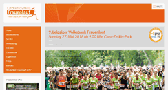 Desktop Screenshot of leipzigerfrauenlauf.de